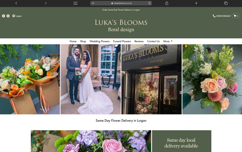 Lukas Blooms Website