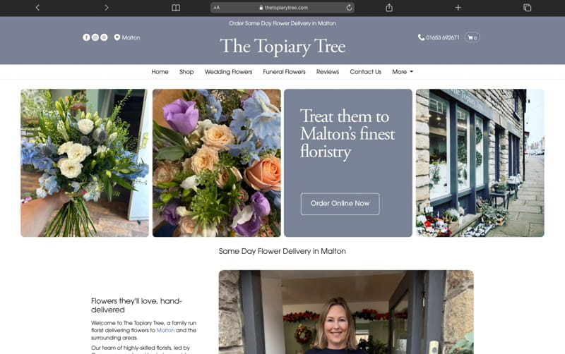 The Topiary Tree Website