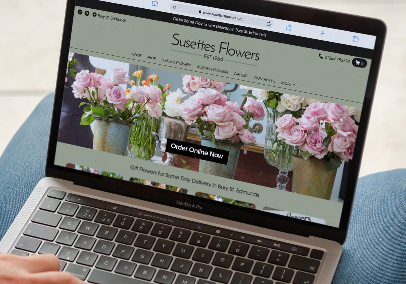 Sussetes Florist Website