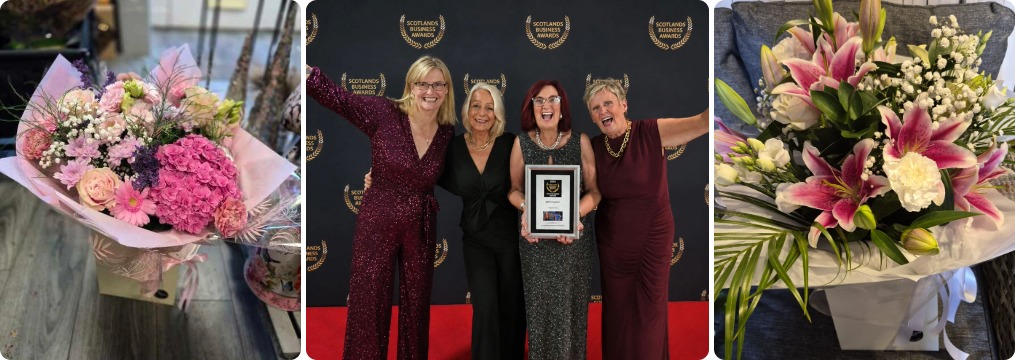 Meet the award-winning team at Thistle Du Florist, an independent flower shop in Galston, East Ayrshire, led by Heather Martin.