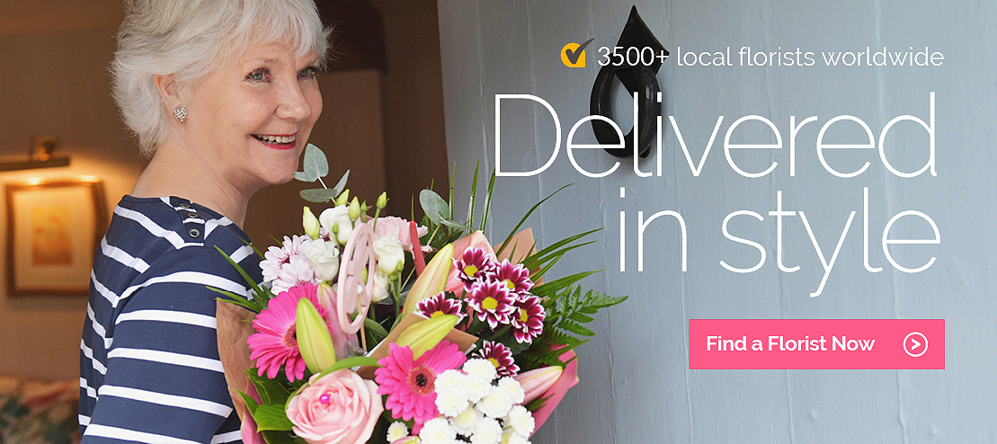 Delivered in Style by a Local Florist