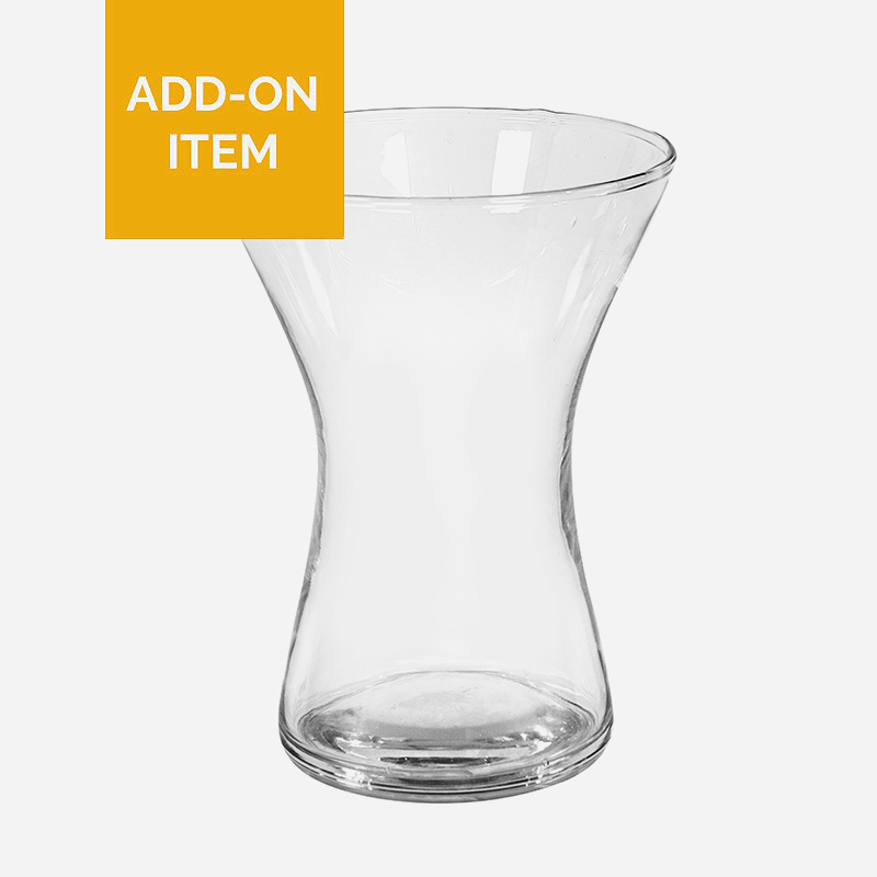 Add-on Glass Vase
