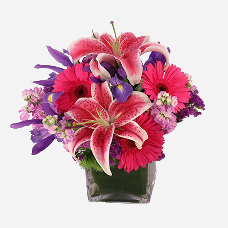  Order Pink and Flirty flowers