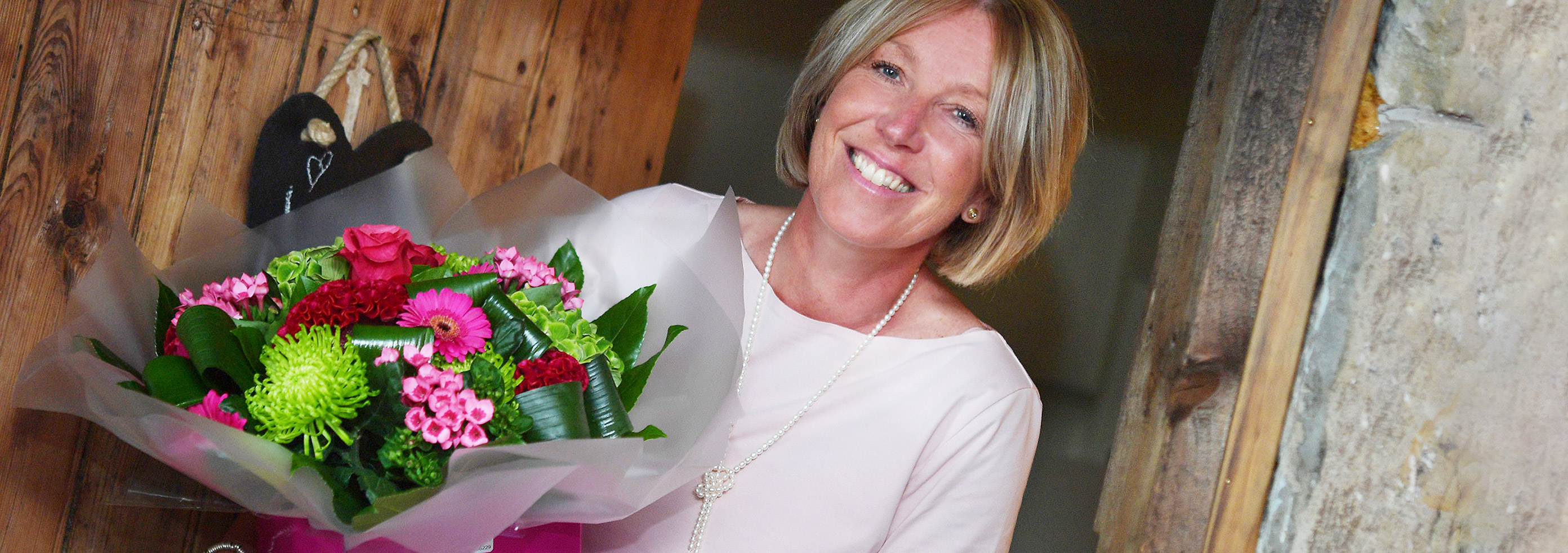 Lifting the mood with vibrant flowers delivered by a local florist
